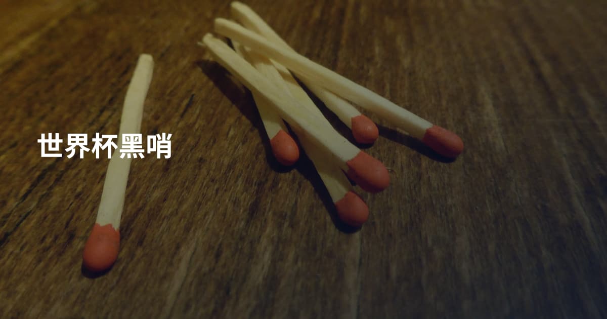 世界杯黑哨