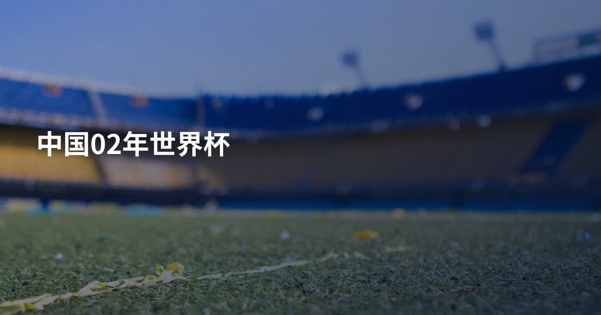 中国02年世界杯
