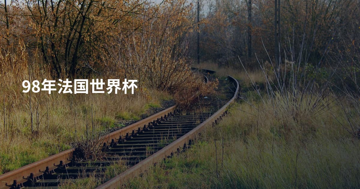 98年法国世界杯