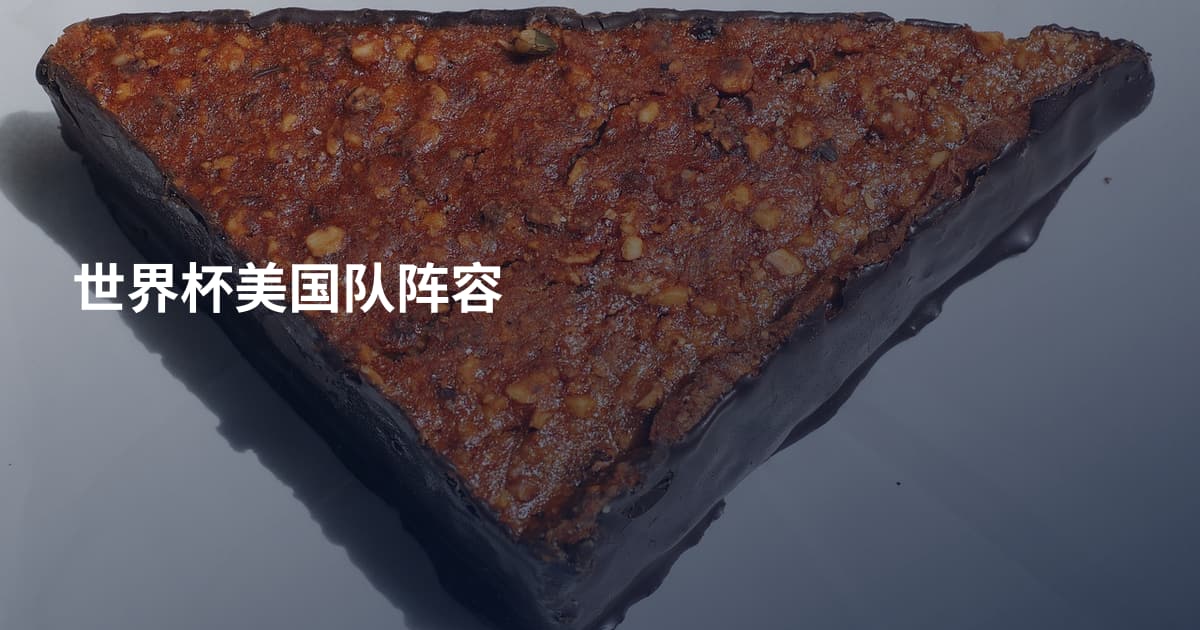 世界杯美国队阵容