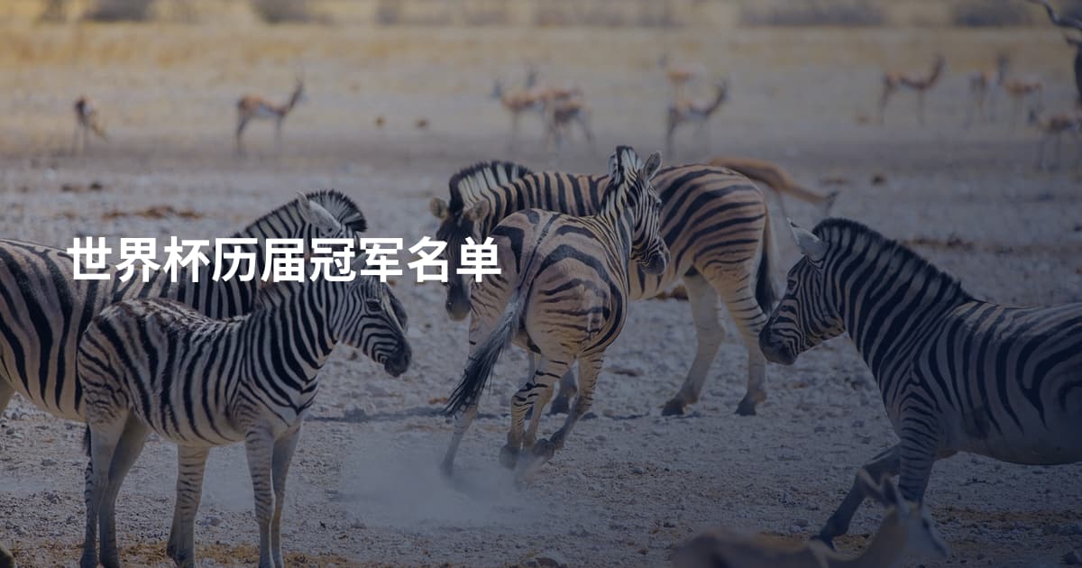 世界杯历届冠军名单
