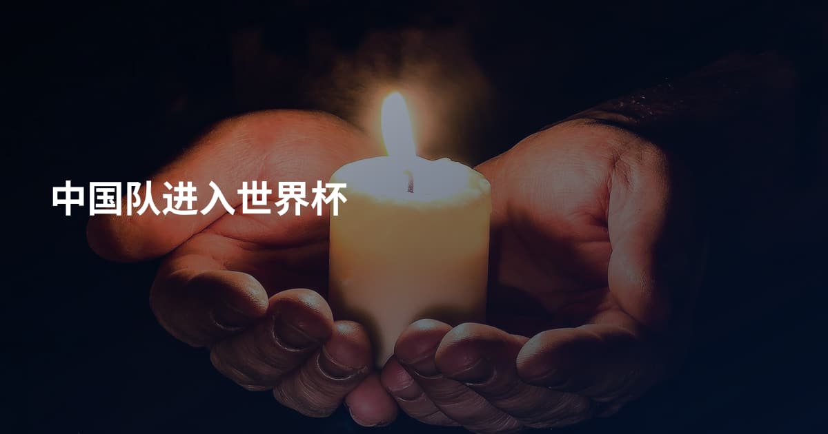 中国队进入世界杯