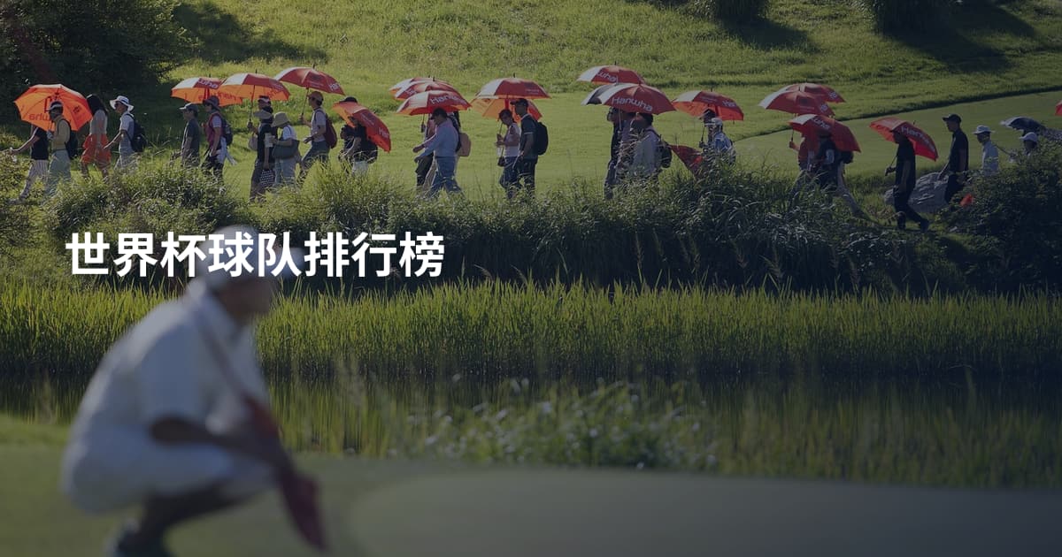 世界杯球队排行榜