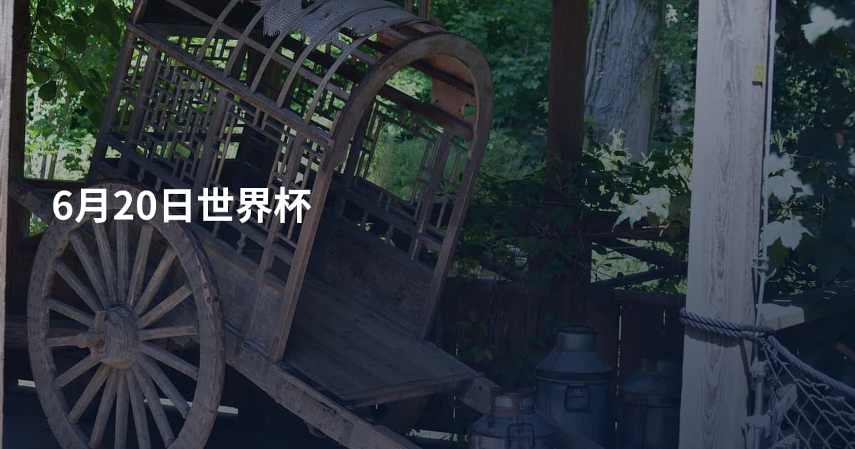6月20日世界杯