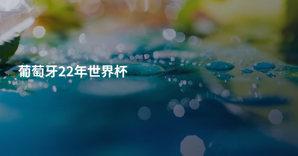 葡萄牙22年世界杯