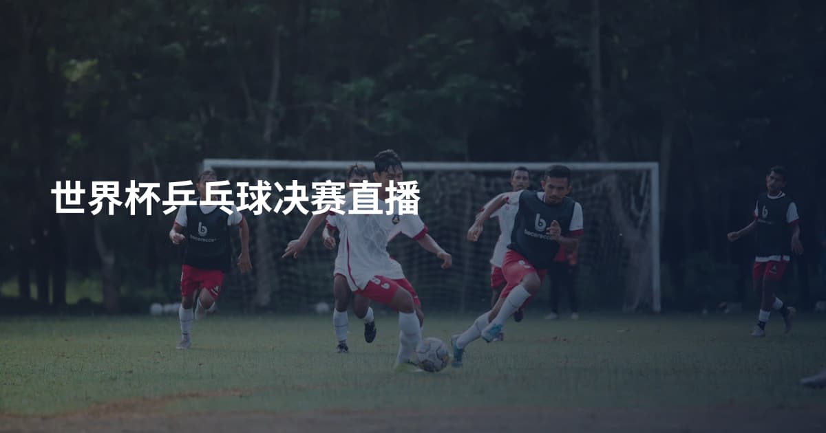 世界杯乒乓球决赛直播