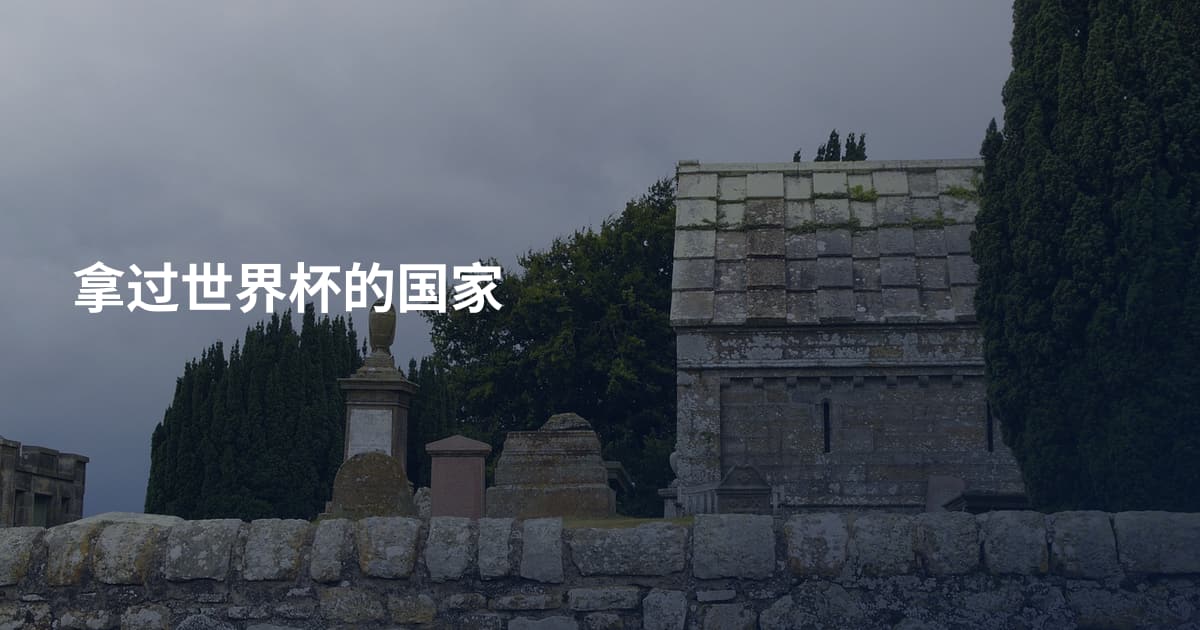 拿过世界杯的国家