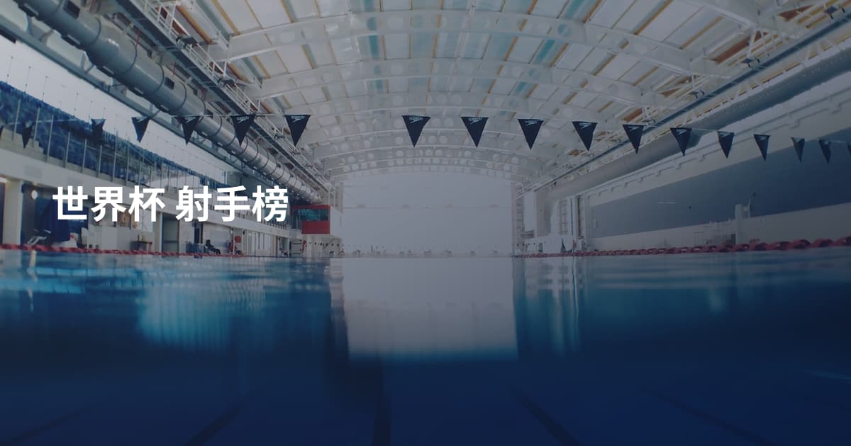 世界杯 射手榜
