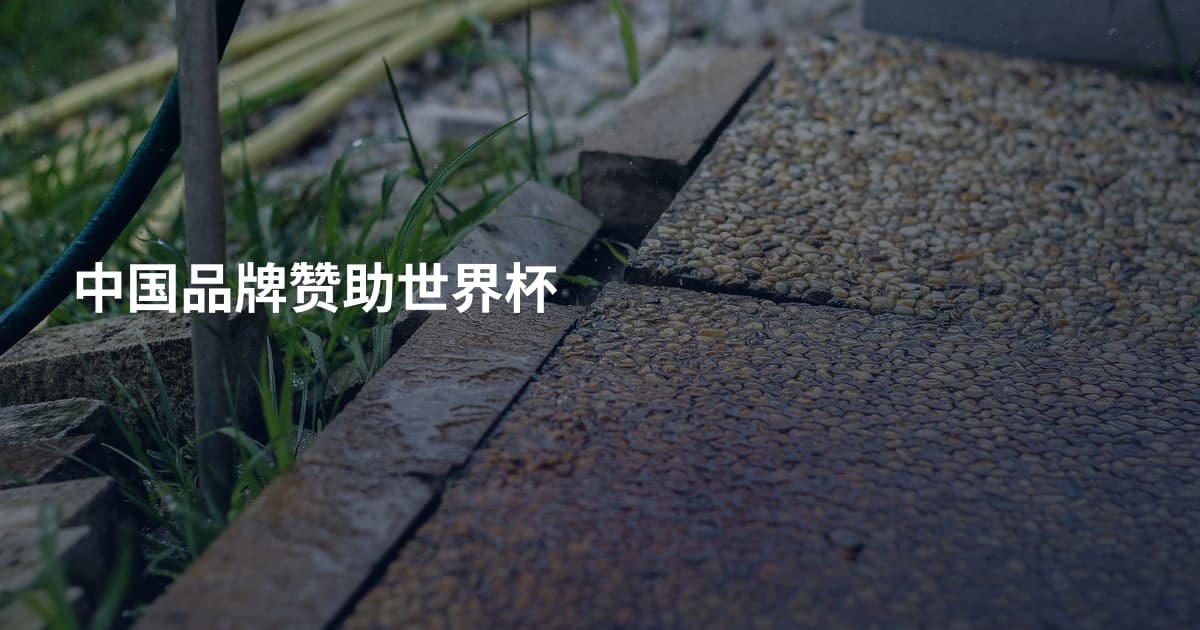 中国品牌赞助世界杯