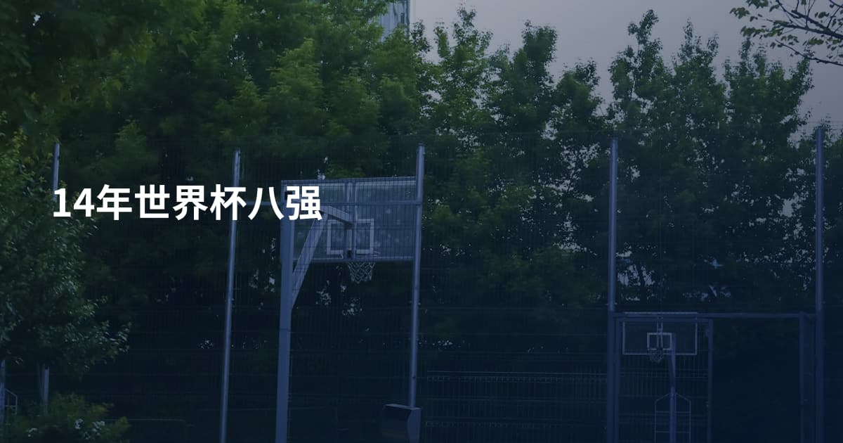 14年世界杯八强