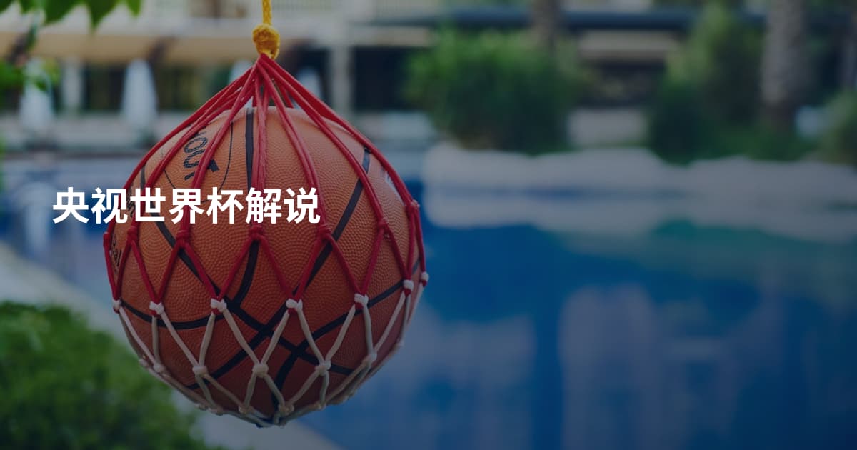央视世界杯解说