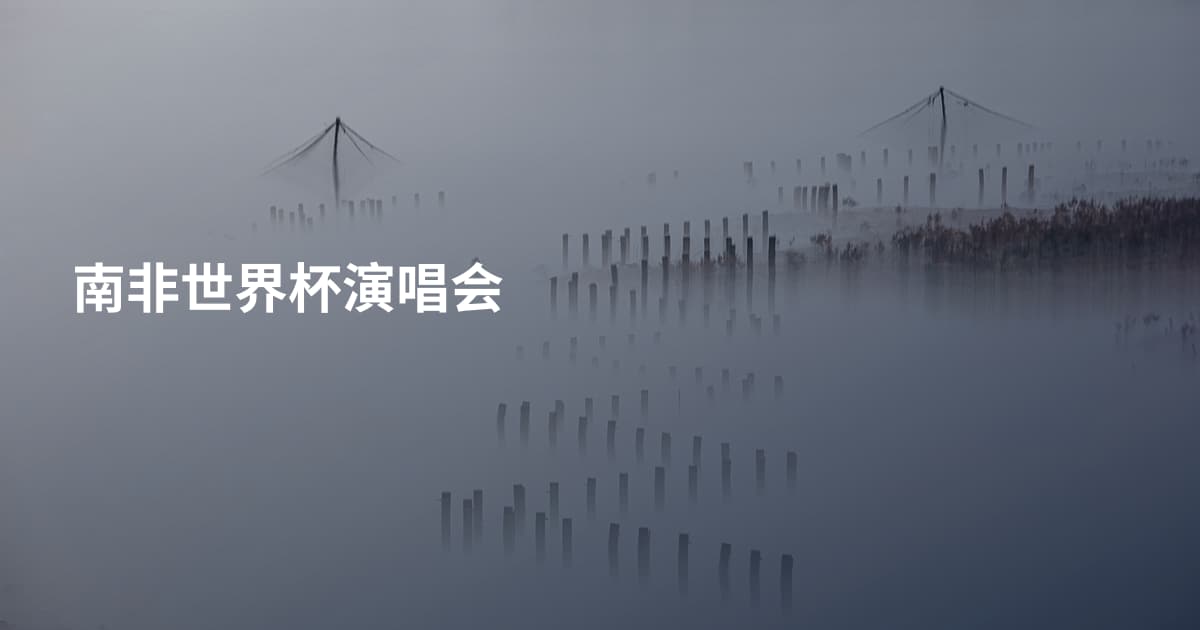 南非世界杯演唱会