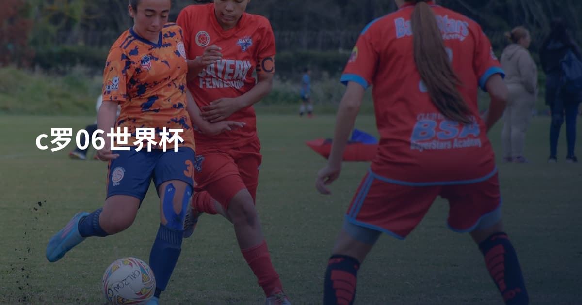 c罗06世界杯