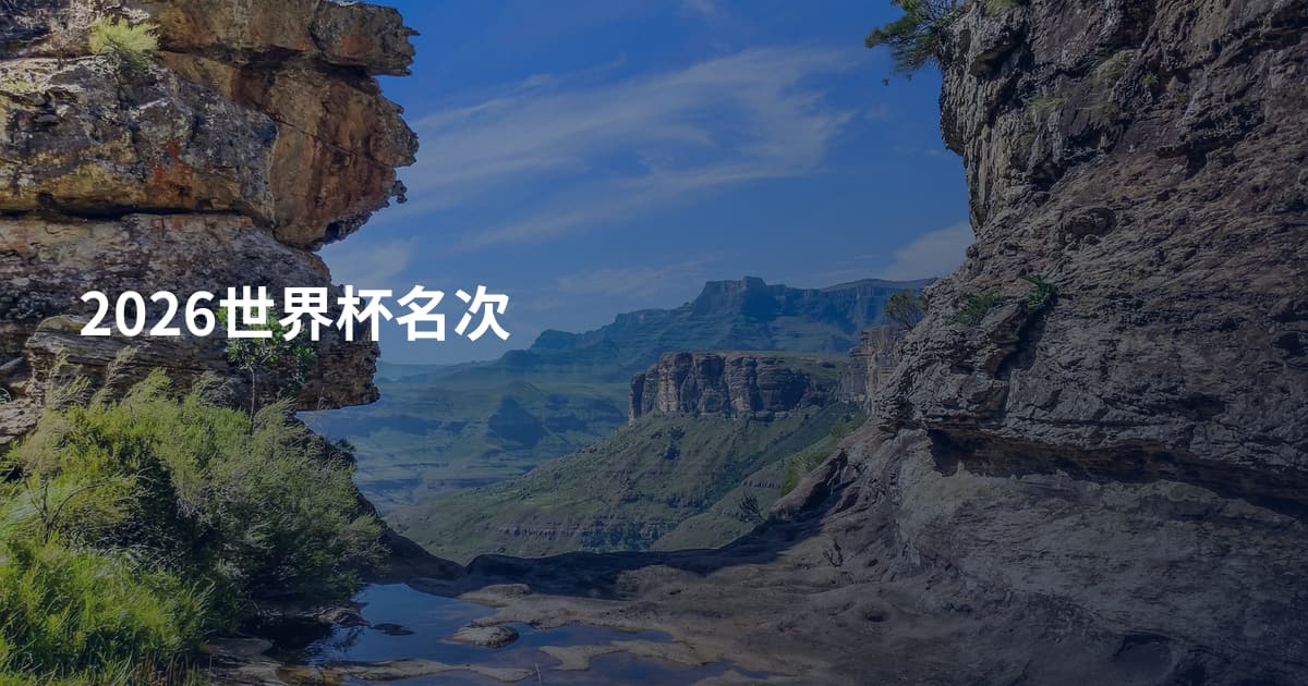 2026世界杯名次