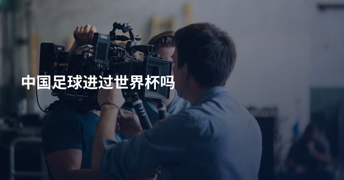 中国足球进过世界杯吗