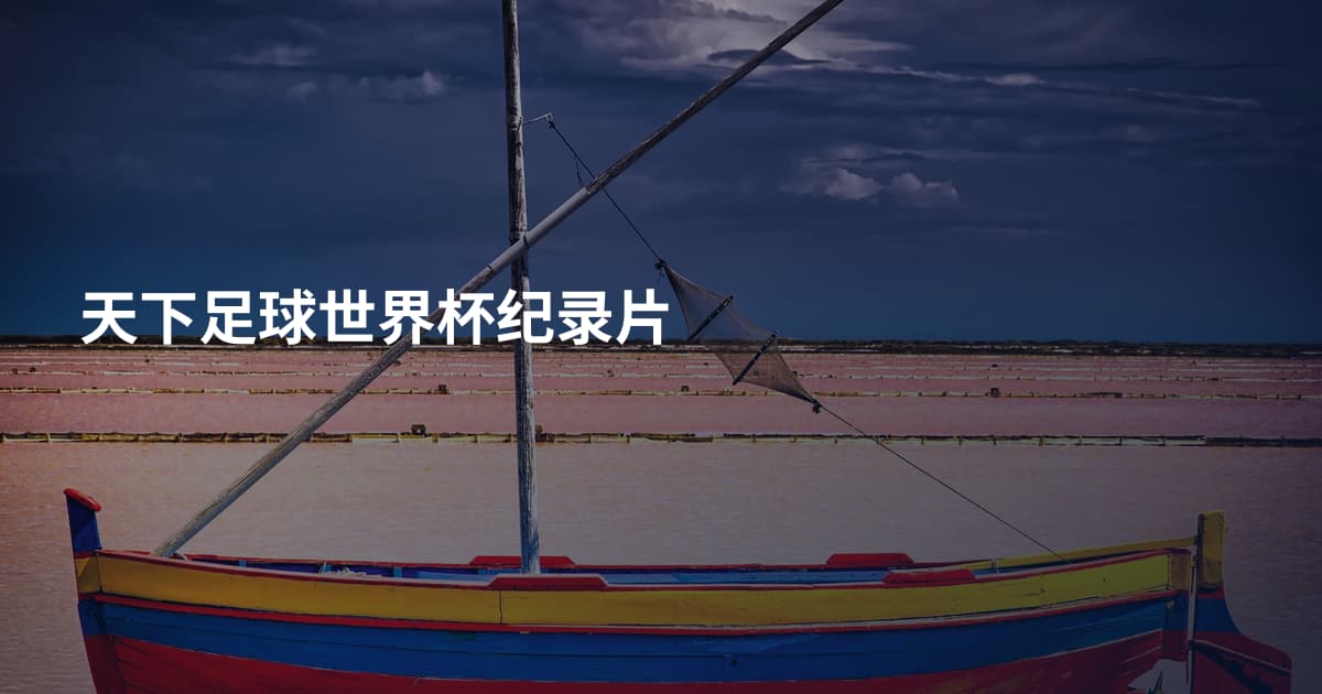 天下足球世界杯纪录片