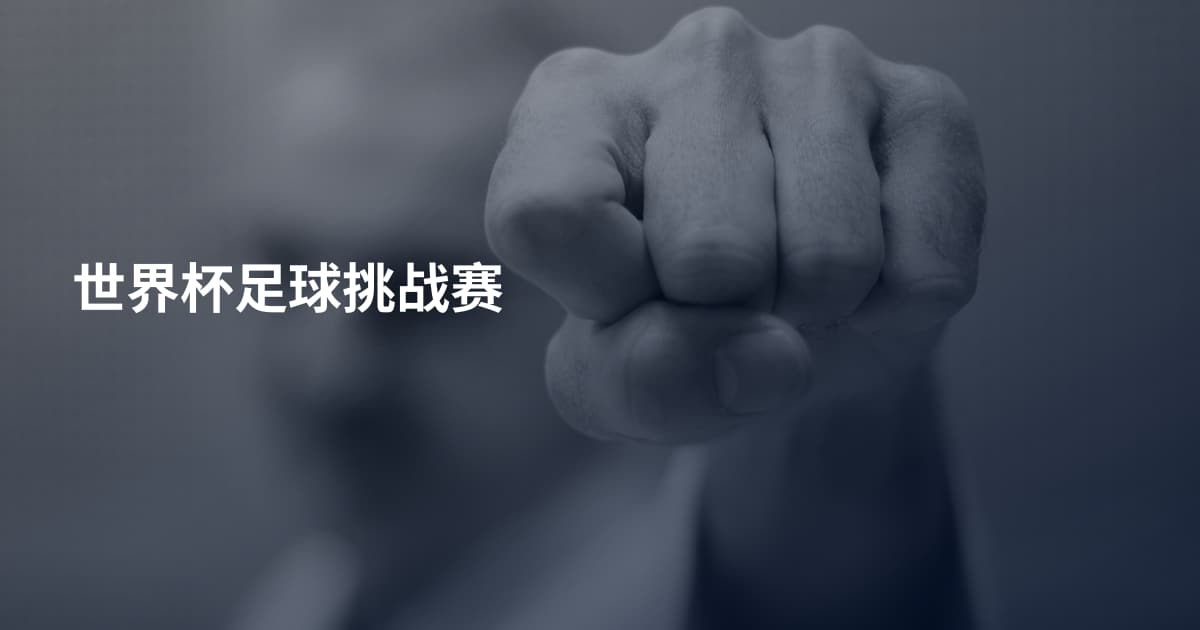 世界杯足球挑战赛