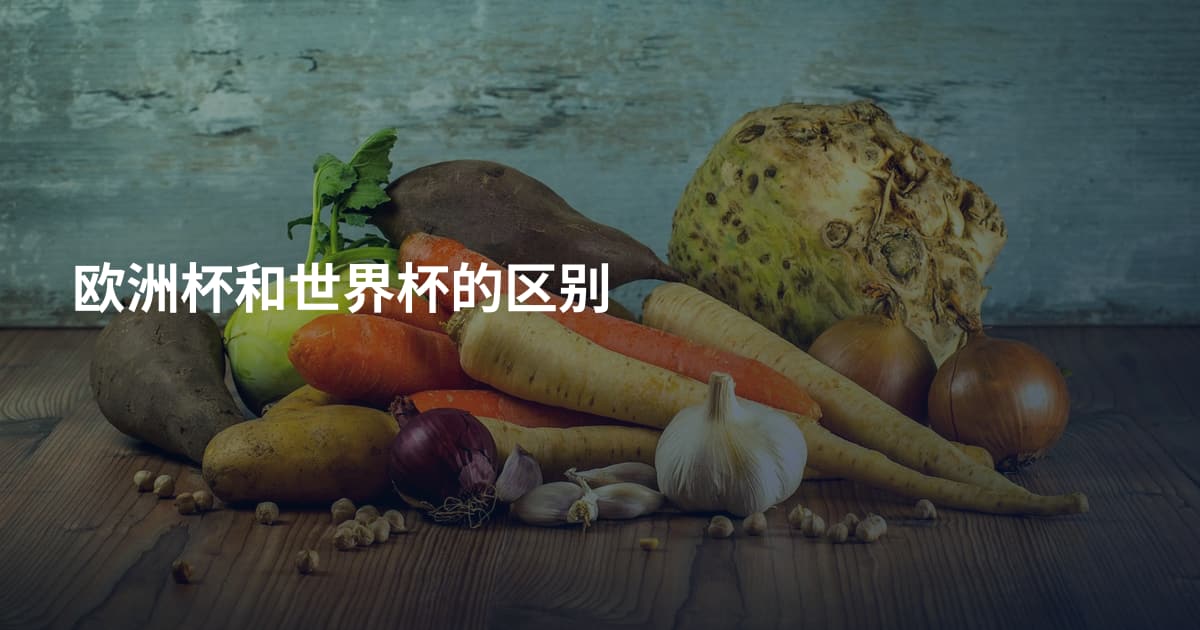 欧洲杯和世界杯的区别