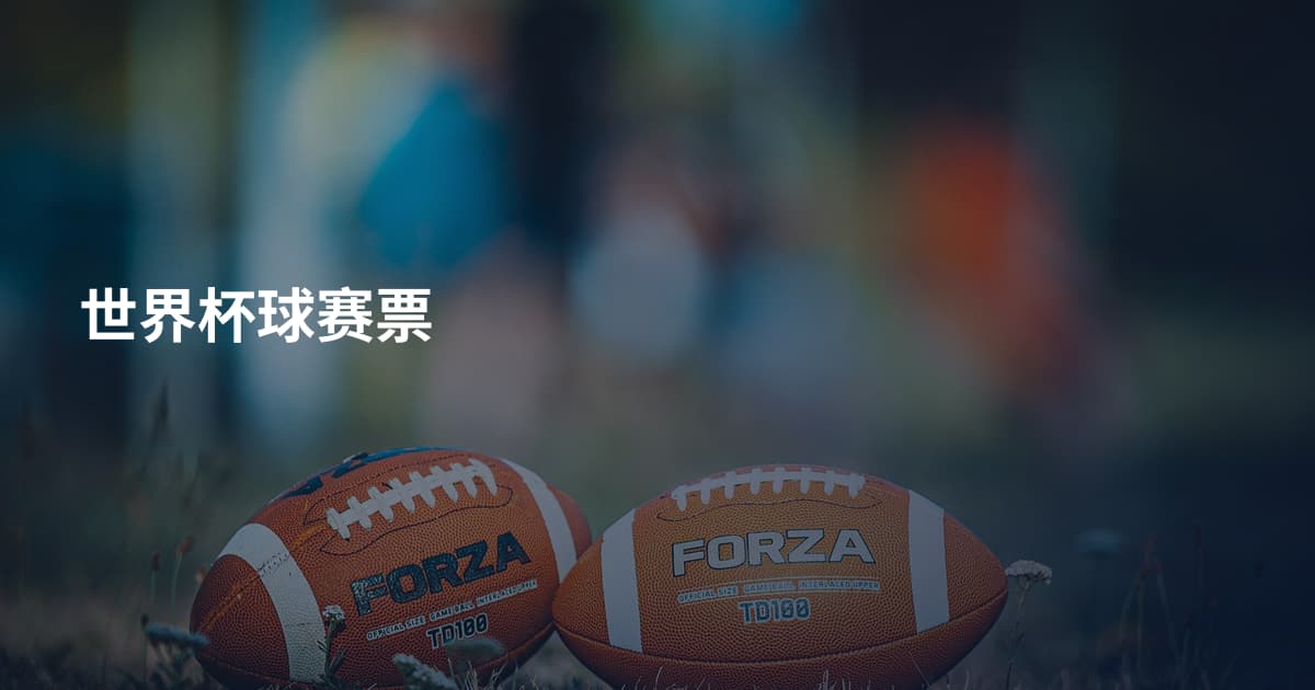 世界杯球赛票