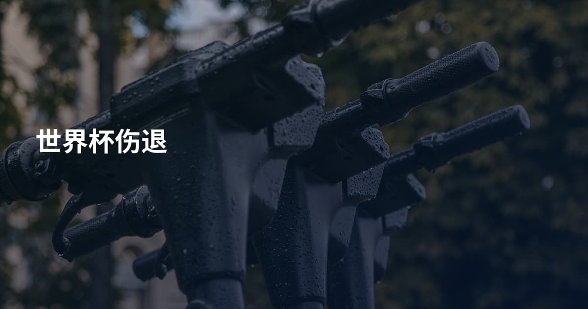 世界杯伤退