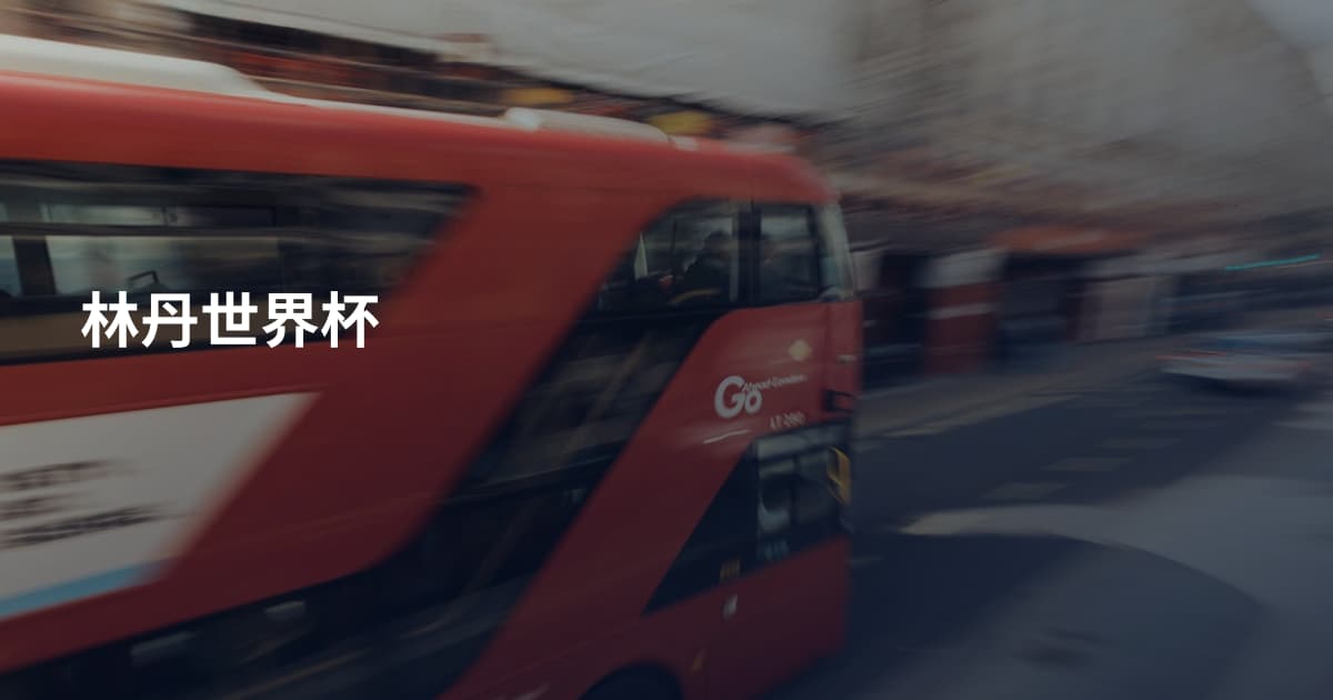 林丹世界杯