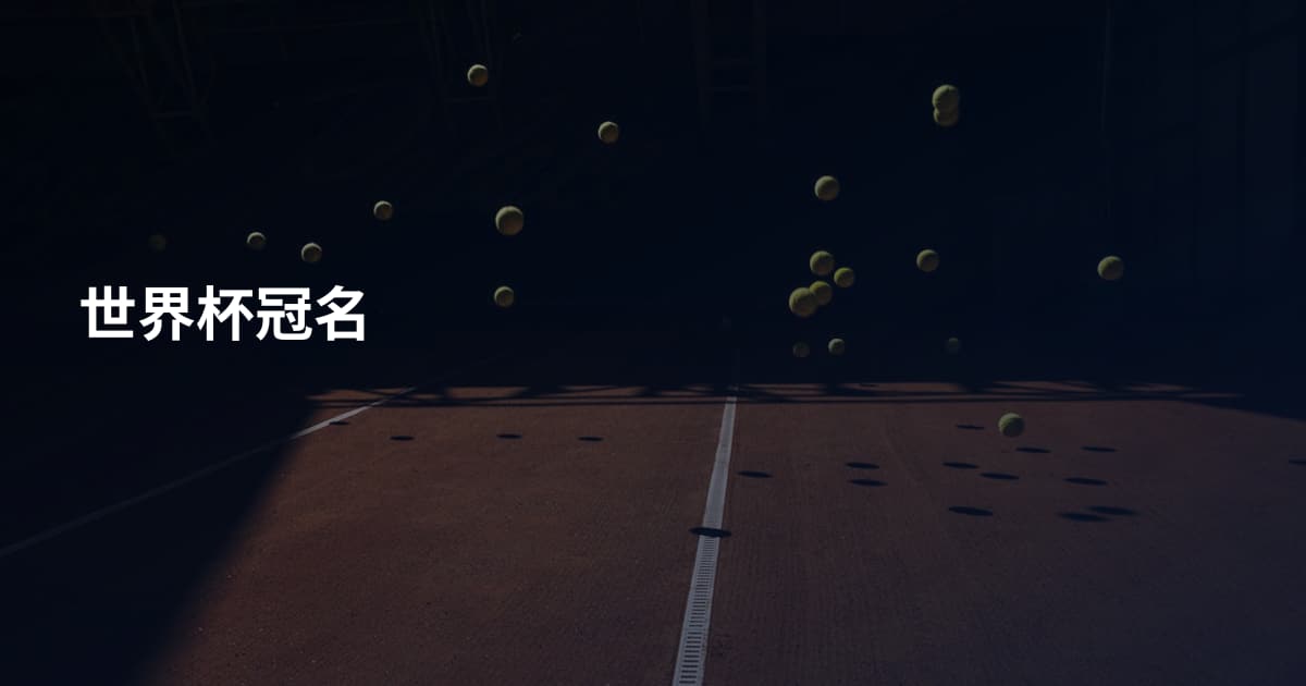 世界杯冠名