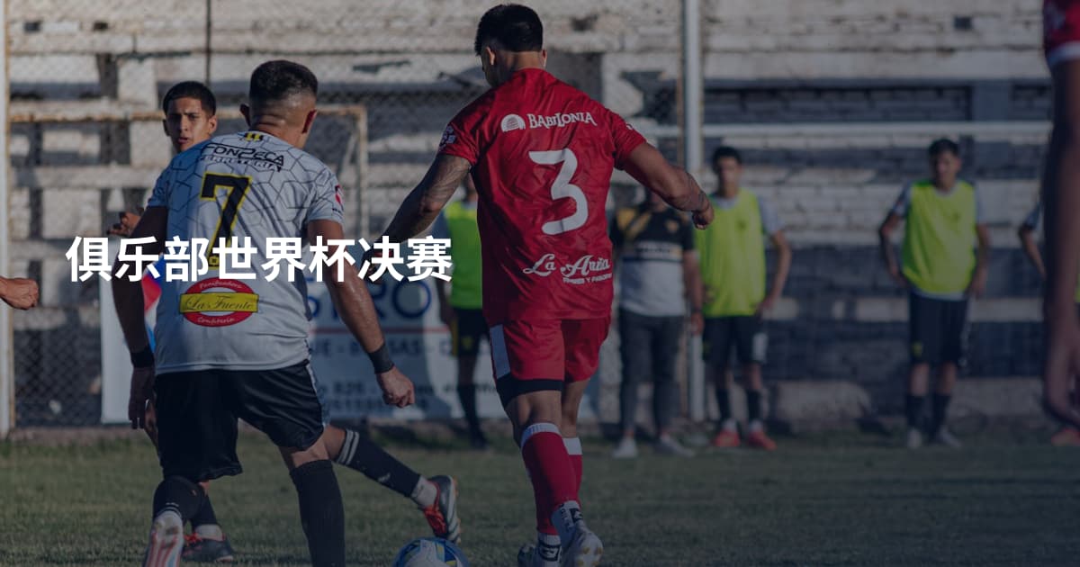 俱乐部世界杯决赛