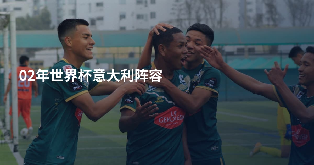 02年世界杯意大利阵容