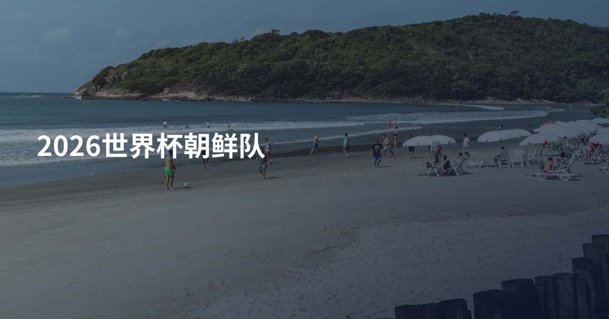 2026世界杯朝鲜队
