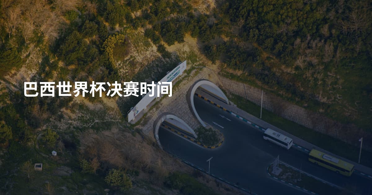 巴西世界杯决赛时间