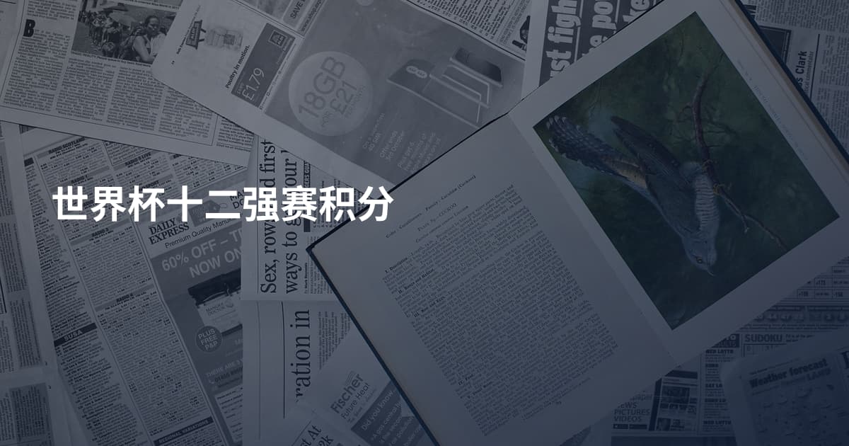 世界杯十二强赛积分