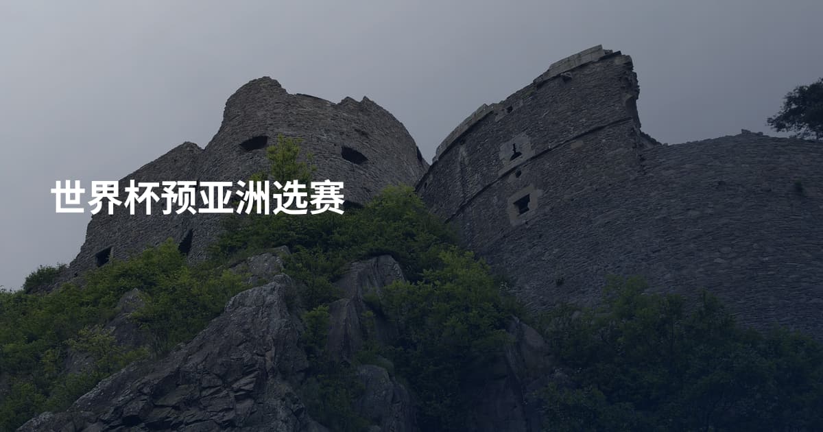 世界杯预亚洲选赛