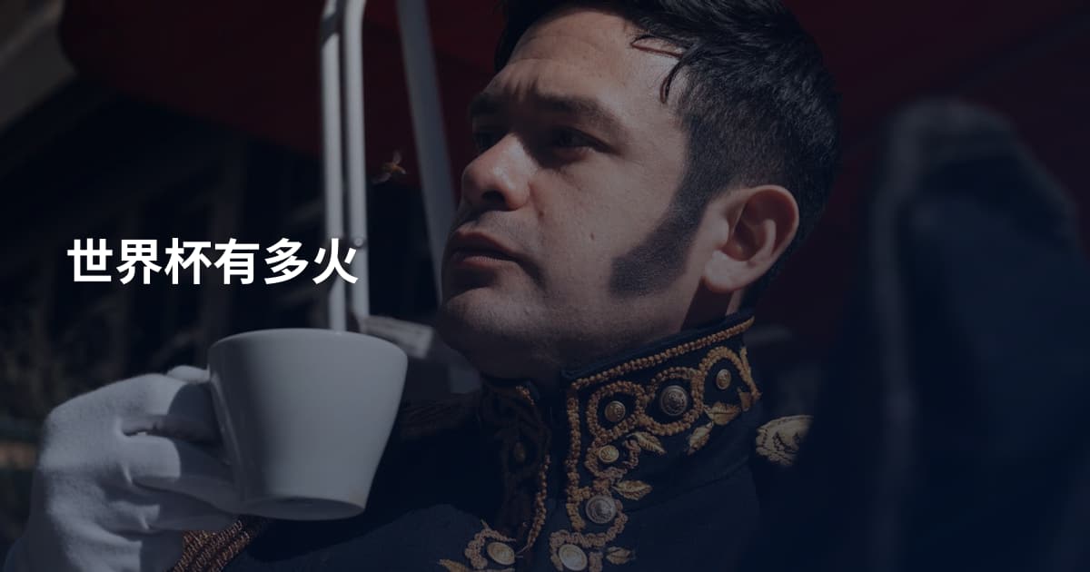 世界杯有多火
