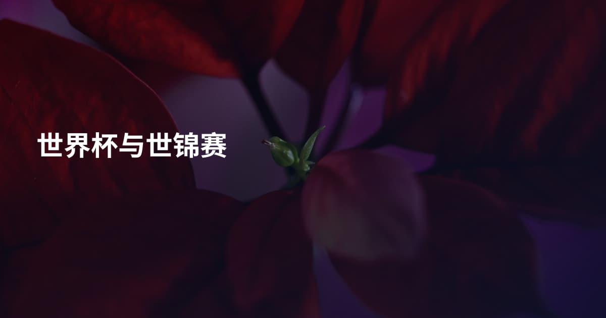 世界杯与世锦赛