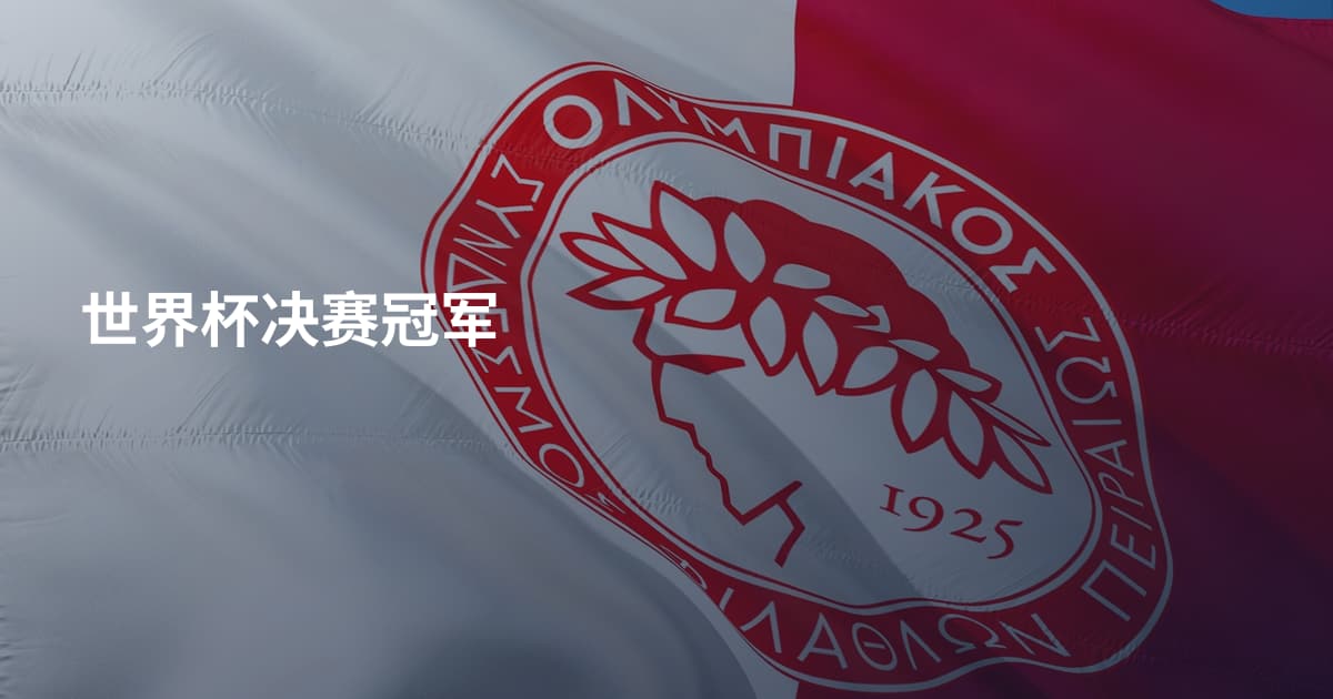 世界杯决赛冠军