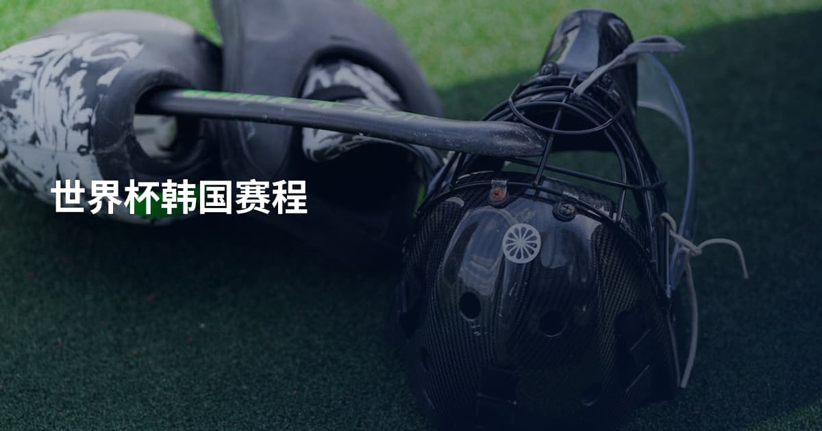 世界杯韩国赛程