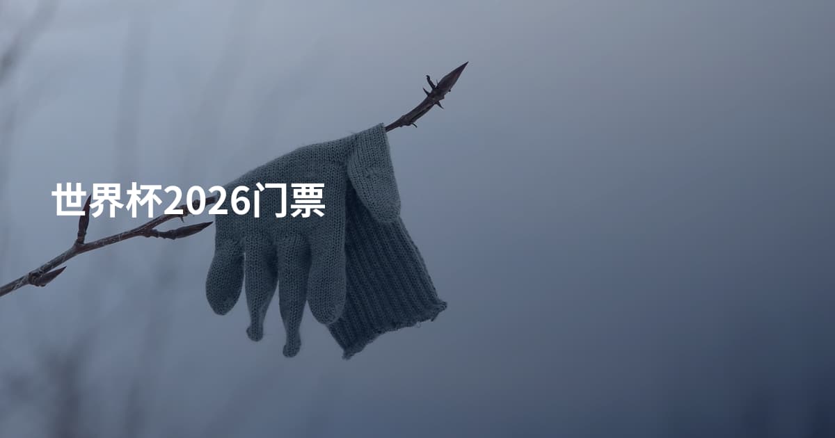 世界杯2026门票