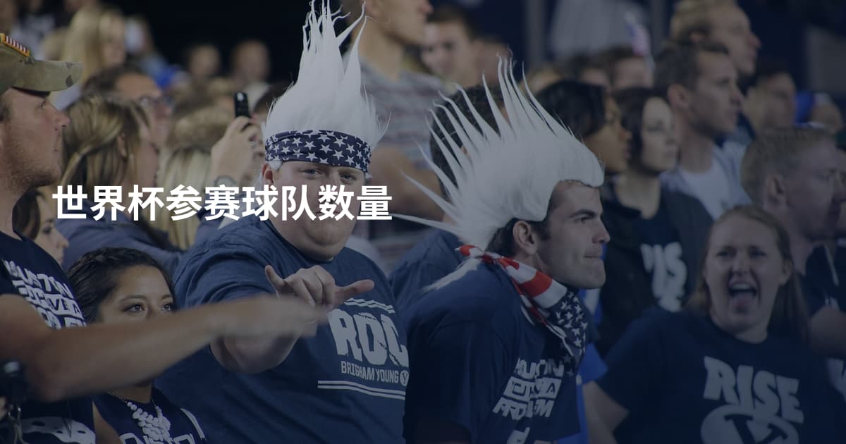 世界杯参赛球队数量