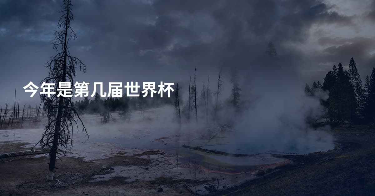 今年是第几届世界杯