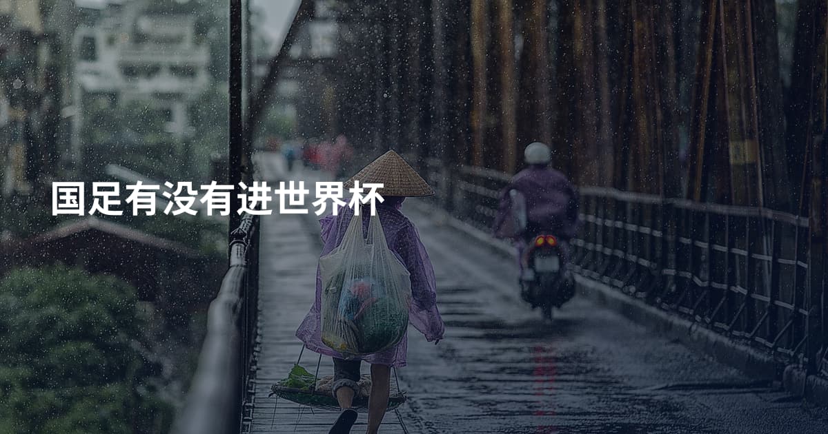 国足有没有进世界杯
