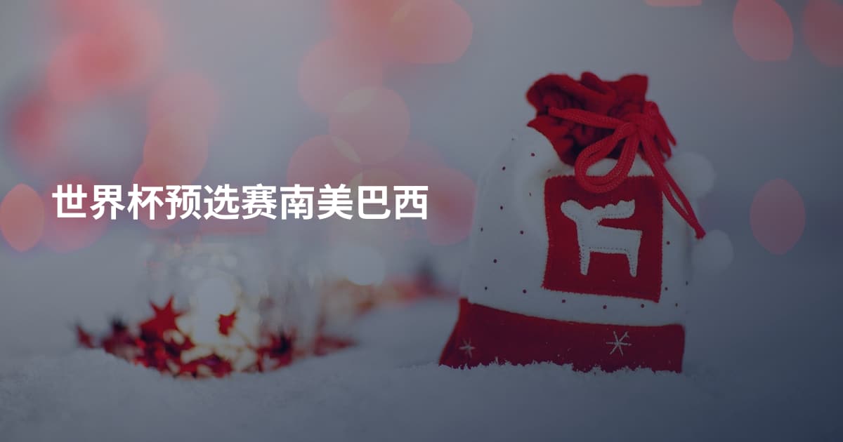 世界杯预选赛南美巴西