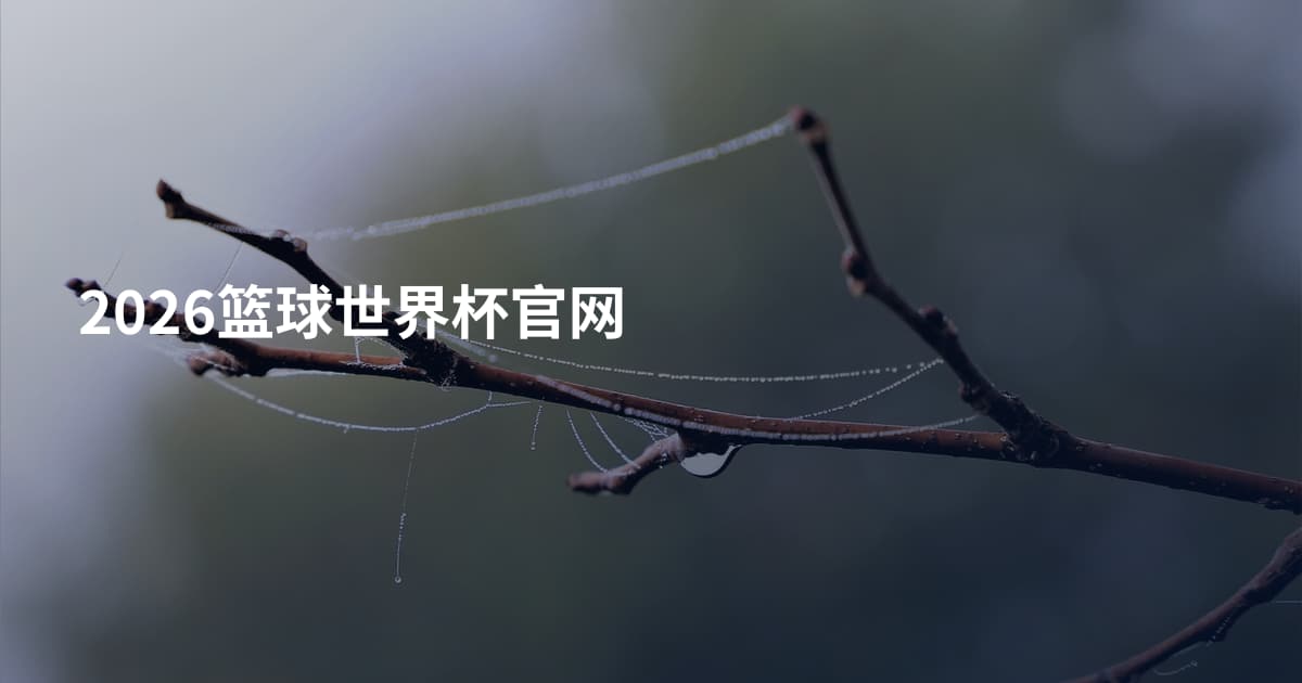 2026篮球世界杯官网