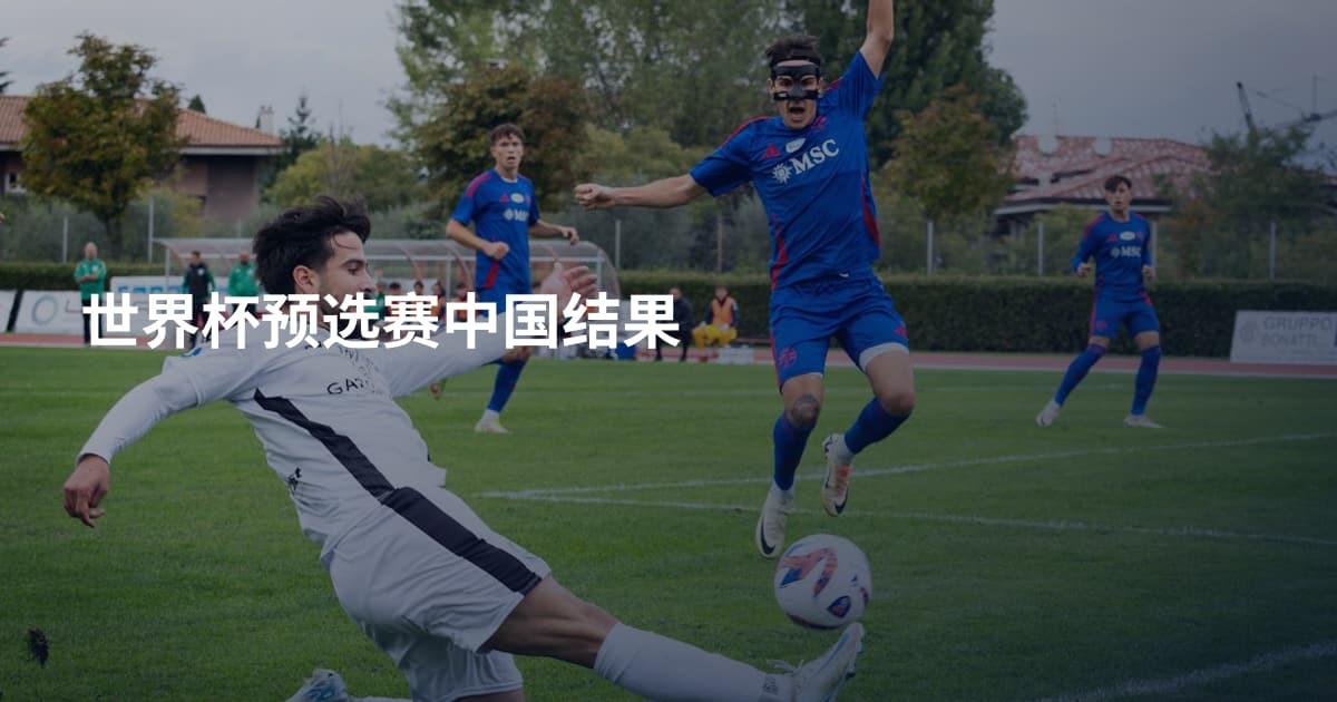 世界杯预选赛中国结果