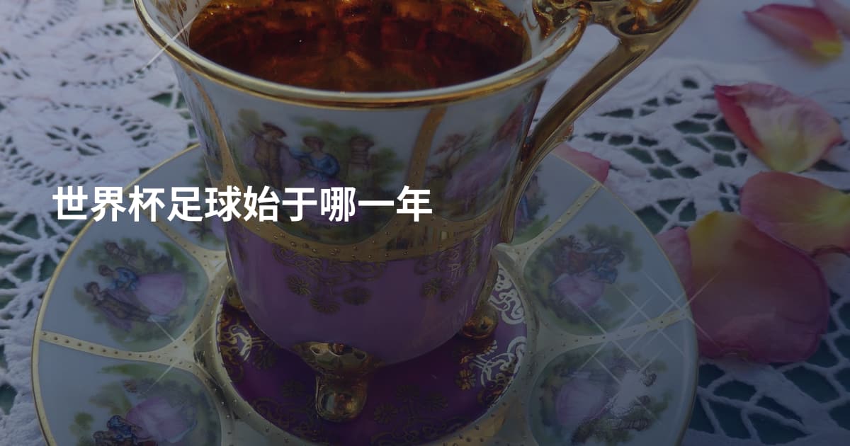 世界杯足球始于哪一年
