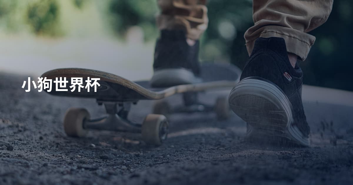 小狗世界杯