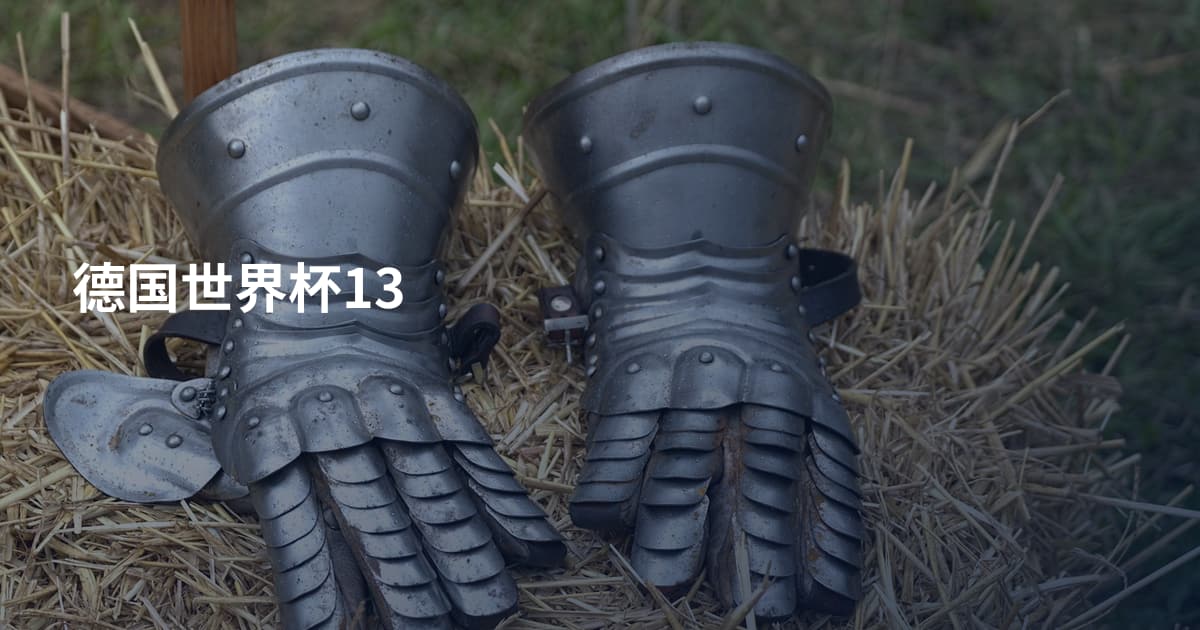 德国世界杯13