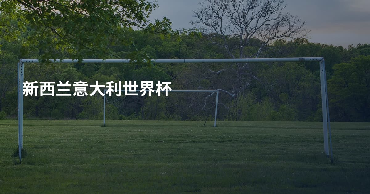 新西兰意大利世界杯
