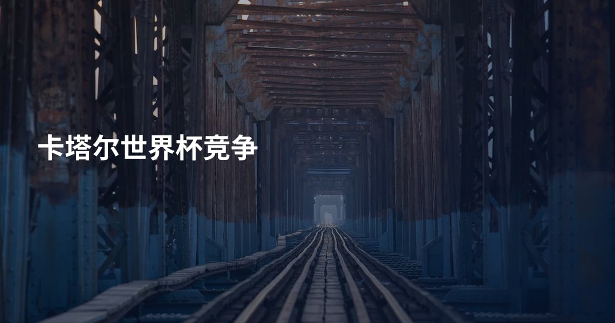 卡塔尔世界杯竞争