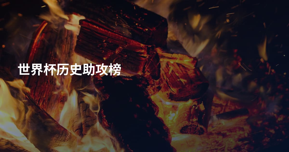 世界杯历史助攻榜