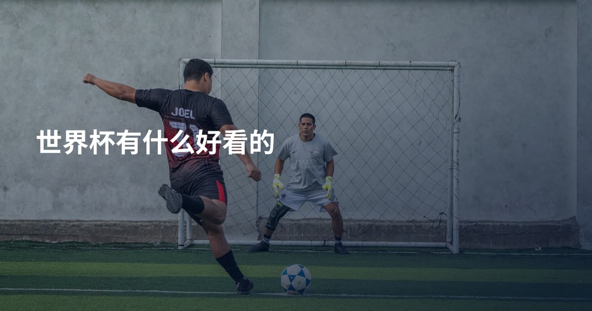 世界杯有什么好看的